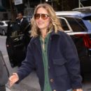 Bethany Joy Lenz – Arriving at Tamron Hall talk show carrying her Louis Vuitton handbag in NY