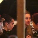 Shailene Woodley – With Zoe Kravitz – Seen out to dinner at Buvette – New York City - 454 x 647