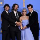 Mark Ronson, Anthony Rossomando, Lady Gaga and Andrew Wyatt At The 76th Golden Globe Awards (2019) - 454 x 334