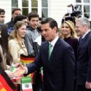Mexican President Enrique Pena Nieto on Visit to Germany - 454 x 312