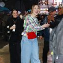 Claudia Jessie – Steps out from Good Morning America in New York - 454 x 678