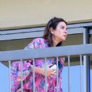 Luciana Gimenez – Seen on the balcony of her hotel in Rio de Janeiro - 454 x 681