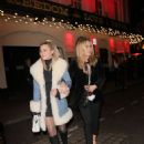 Amanda Holden – With Ashley Roberts night out at Moulin Rouge in London