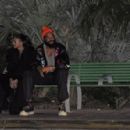 Lais Ribeiro – Night out at a Bus Stop in Miami - 454 x 297