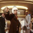 Martin Freeman as Arthur Dent, Sam Rockwell as Zaphod Beeblebrox and Mos Def as Ford Prefect in Disney Pictures' adventure The Hitchhiker's Guide to the Galaxy, directed by Garth Jennings. - 342 x 224