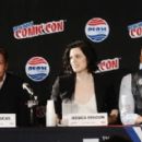 Jessica Degouw attends the 'Underground' panel during New York Comic-Con 2015 at The Jacob K. Javits Convention Center on October 11, 2015 in New York City