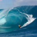 Surfing in French Polynesia