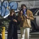 Kaia Gerber – With her boyfriend Jacob Elordi stroll while out in New York