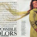 Susan Holmes-McKagan - Allure Magazine Pictorial [United States] (November 1991) - 454 x 302