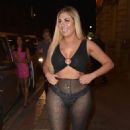 Chloe Ferry – Pictured at House of Smith Nightclub in Newcastle - 454 x 778