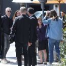 Katherine McPhee – With David Foster and friends at Il Pastaio in Beverly Hills - 454 x 303