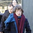 Mick Jagger and L'Wren Scott in London - December 2013