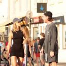 Chloe Lecareux – Seen with her boyfriend in Saint Tropez - 454 x 681