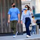 Olivia Munn – With John Mulaney seen shopping at Westfield Mall in New York - 454 x 322