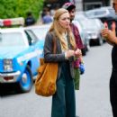 Amanda Seyfried – With Thomas Sadoski filming ‘The Crowded Room’