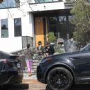 Laeticia Hallyday – With boyfriend Jalil Lespert out in Pacific Palisades - 454 x 303