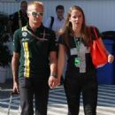 Heikki Kovalainen and Catherine Hyde - 454 x 681