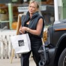 Hilary Duff – In black leather pants while out in Studio City