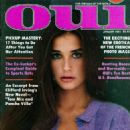 Demi Moore, Oui Magazine January 1981 Cover Photo - United States