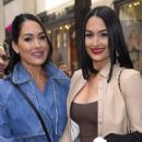 Nikki Bella – With Brie Bella are seen exiting the NBC Rockefeller Studios in New York - 454 x 678