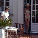 Annika Backes in Bikini on honeymoon in Capri - 454 x 303