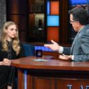 Amanda Seyfried – The Late Show With Stephen Colbert - 454 x 302