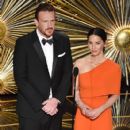 Jason Segel and Olivia Munn - The 88th Annual Academy Awards (2016) - 407 x 612