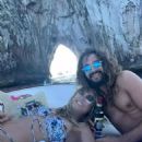 Heidi Klum Takes a Boat Trip with Husband Tom Kaulitz in Italy - 454 x 568