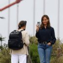 Jennifer Garner – Films by the Golden Gate Bridge in San Francisco