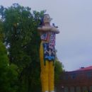 Sculptures of Native Americans in Wisconsin