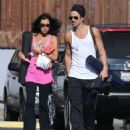 Colin Farrell & His Sister Claudine Hit Up A Yoga Class - 454 x 553