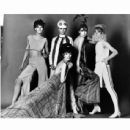 Top Row: Ann Norman, Jill Kennington, Peggy Moffitt, Rosaleen Murray; Below: Melanie Hampshire - 454 x 438