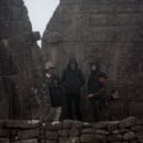 Mick Jagger, L'Wren Scott and his Lucas visiting Machu Pichu, Peru - 454 x 303