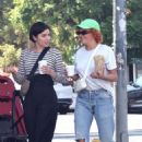 Alia Shawkat – Grabbing coffee with a friend in Los Feliz - 454 x 681