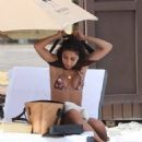 Chantel Jeffries – Seen on the beach in sunny Miami - 454 x 681