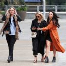 Emily Atack – With friends out in London