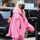 Taylor Momsen – Pictured in all pink outfit in New York