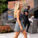 Maddie Ziegler – In mini dress seen in Midtown in New York City