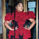 Lil’ Kim – Spotted leaving Christian Siriano fashion show during New York Fashion Week - 454 x 566