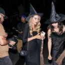 Lauren Conrad – In witch costume while arriving at the Casamigos party in Los Angeles - 454 x 681