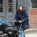 Mandy Moore – Is seen on a family stroll in New York - 454 x 611