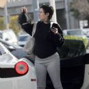 Bhad Bhabie – Seen showcasing a new hairstyle while out in Los Angeles