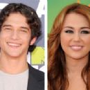 Tyler Posey and Miley Cyrus