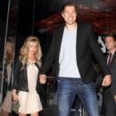Ashley Tisdale and Scott Speer: out of Katsuya restaurant in Los Angeles - 454 x 668