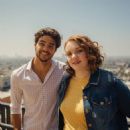 Shannon Purser and Noah Centineo