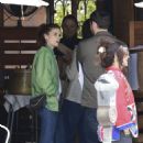 Kate Mara – In a green jacket seen at All Time with a friend