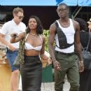 Elisa Johnson – In Bikini on their vacation in Portofino - 454 x 671