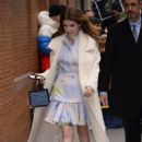 Anna Kendrick – Heading to The View talk show in New York