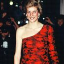 Princess Diana at a Royal Albert Hall concert in London - 18 October 1989