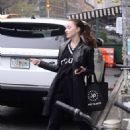 Phoebe Dynevor – Checks out of the Bowery Hotel in New York